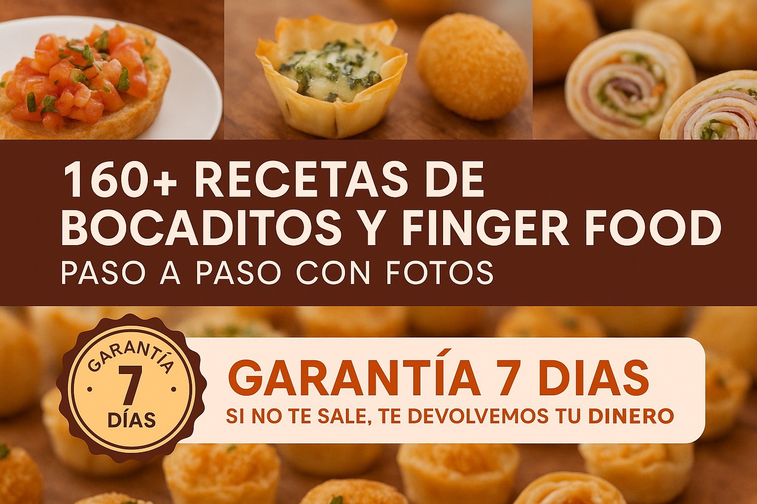 Banner promesa principal + garantía 7 días