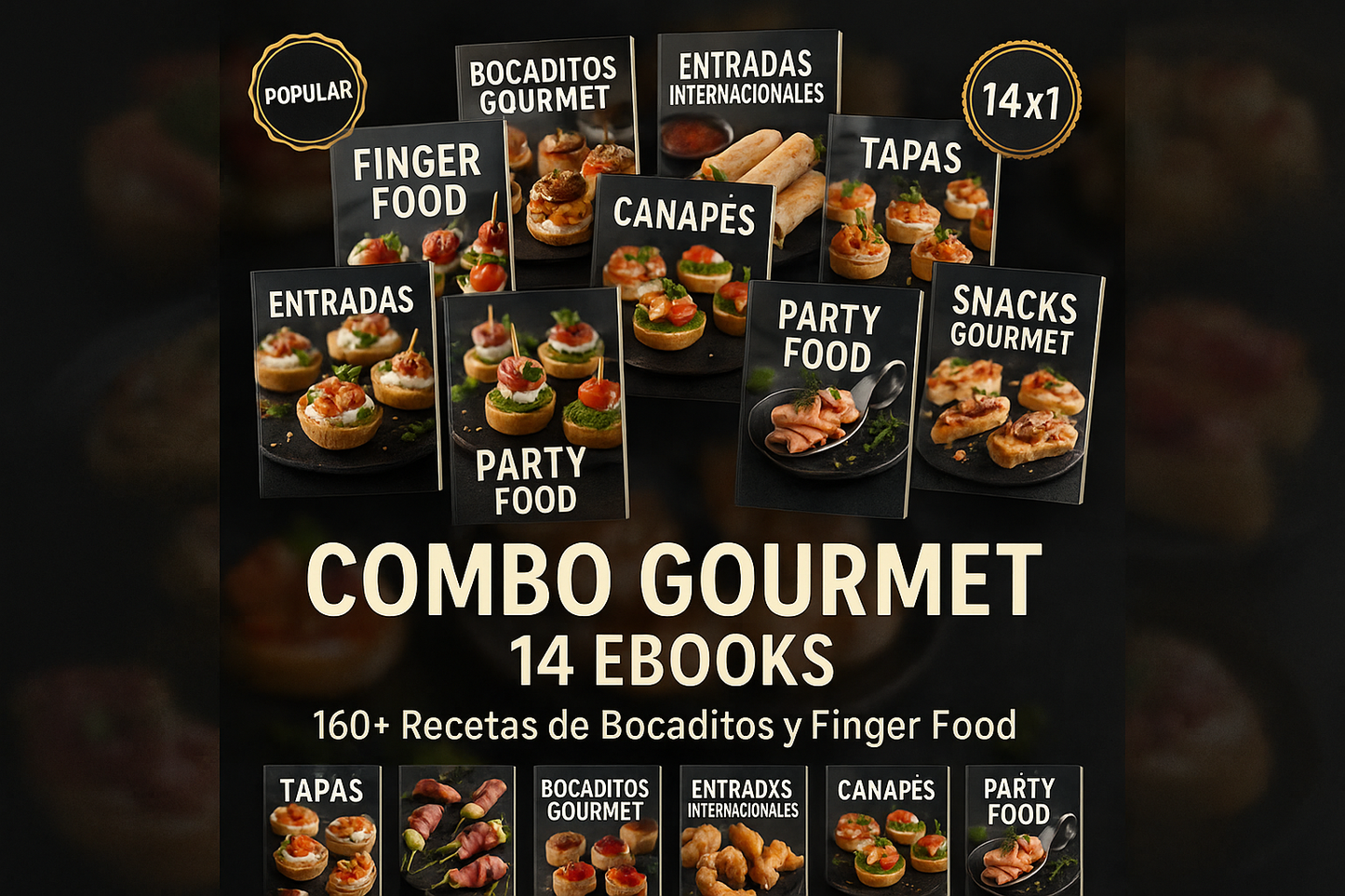 Colección 14 Ebooks Bocaditos